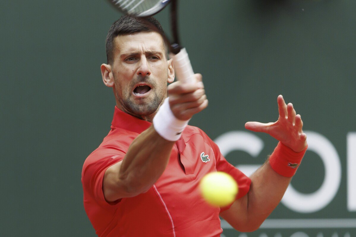 Djokovic ชนะ Hanfmann 6-3, 6-3 เข้ารอบรองชนะ Geneva Open ในวันเกิดครบรอบครบ 37 ปีของเขา